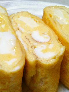 お弁当に☆チーズ入り卵焼き-レシピのメイン写真