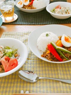 夏野菜のドライカレー-レシピのメイン写真