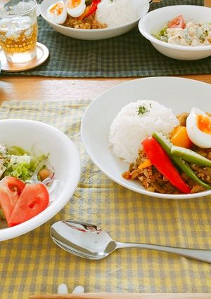夏野菜のドライカレー-レシピのメイン写真