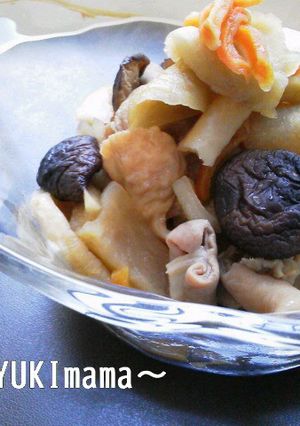 割り干し大根のホルモン煮ゆきママ風-レシピのメイン写真