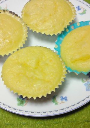 簡単さつま芋入りヨーグルトカップケーキ-レシピのメイン写真