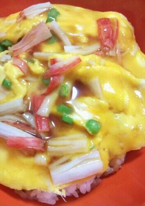 カニカマ天津飯*-レシピのメイン写真