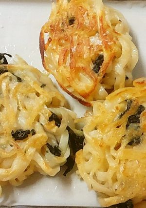 余りうどんのお好み焼き-レシピのメイン写真