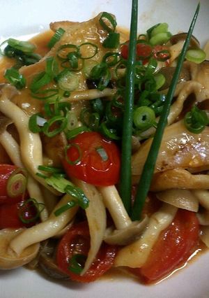 ムニエル トマトゴロゴロソース-レシピのメイン写真