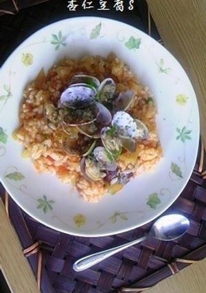 残り物で♪ボンゴレのリゾット-レシピのメイン写真