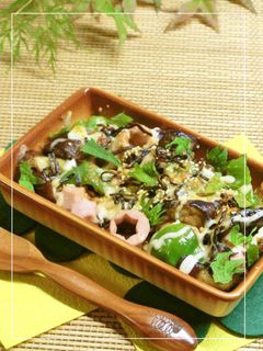 魚ニソと茄子とピーマンの塩昆布焼き-レシピのメイン写真