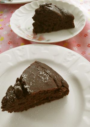 豆腐とココアのふわチョコケーキ-レシピのメイン写真