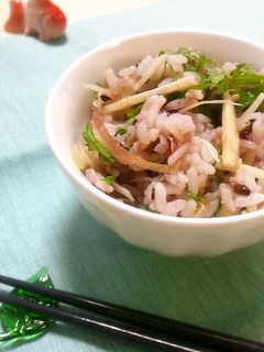 爽やか♪薬味と柚子胡椒の混ぜご飯-レシピのメイン写真