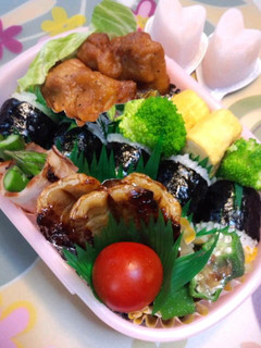 お弁当(*^o^*) 竹輪の鰻もどき〜!-レシピのメイン写真