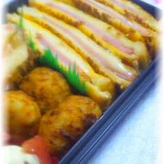 クロックムッシュ弁当☆-レシピのメイン写真