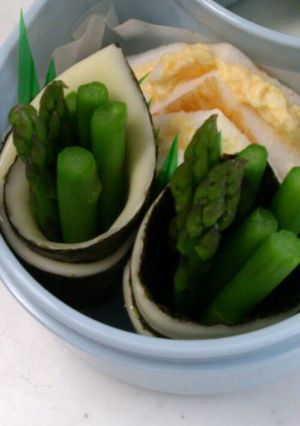 アスパラの海苔チーズ巻き-レシピのメイン写真