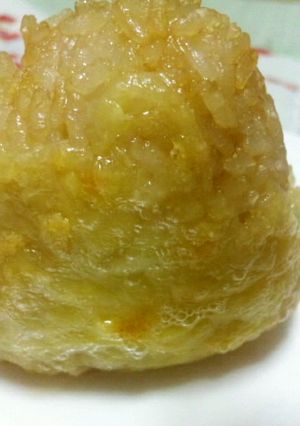 簡単朝食、チーズ焼きおにぎり-レシピのメイン写真