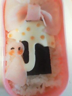 かわいい てるてる坊主弁当-レシピのメイン写真