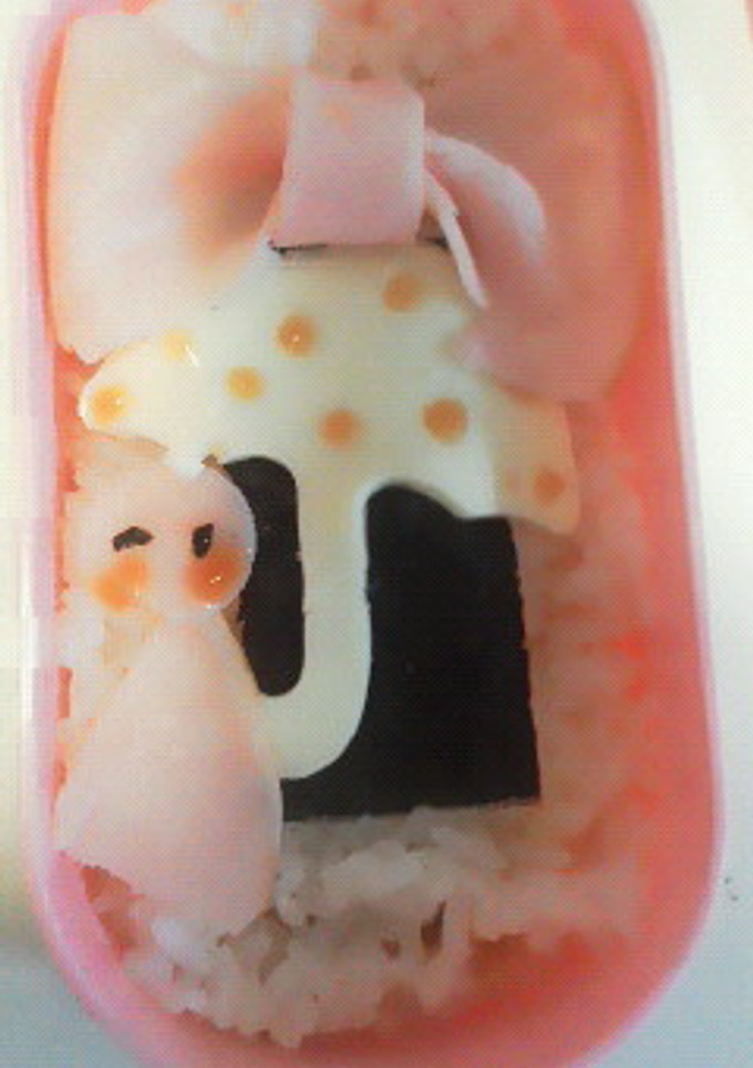 かわいい てるてる坊主弁当-レシピのメイン写真