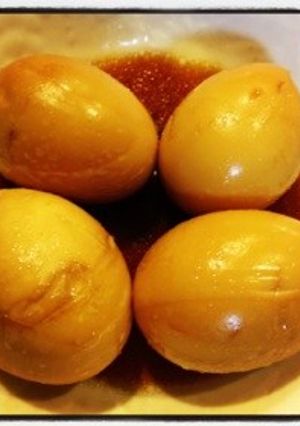 簡単☆にんにく風味の煮卵-レシピのメイン写真