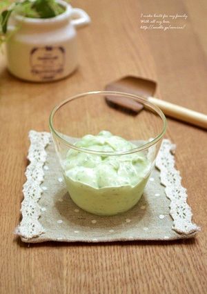 亜麻仁油と塩麹の冷たいクリームソース-レシピのメイン写真