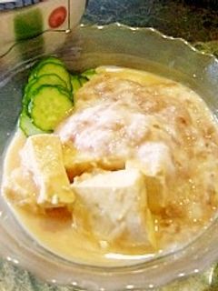 夏の朝ご飯 冷たいとろろ汁-レシピのメイン写真