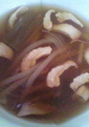 父の味♪鶏皮もやしスープ-レシピのメイン写真