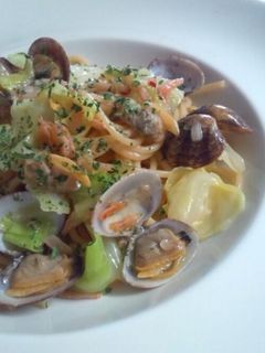 あさりとキャベツと桜えびで旨味パスタ!-レシピのメイン写真