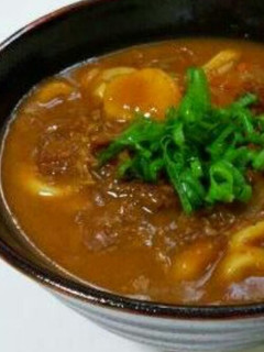 昨日の残りで☆簡単絶品カレーうどん-レシピのメイン写真