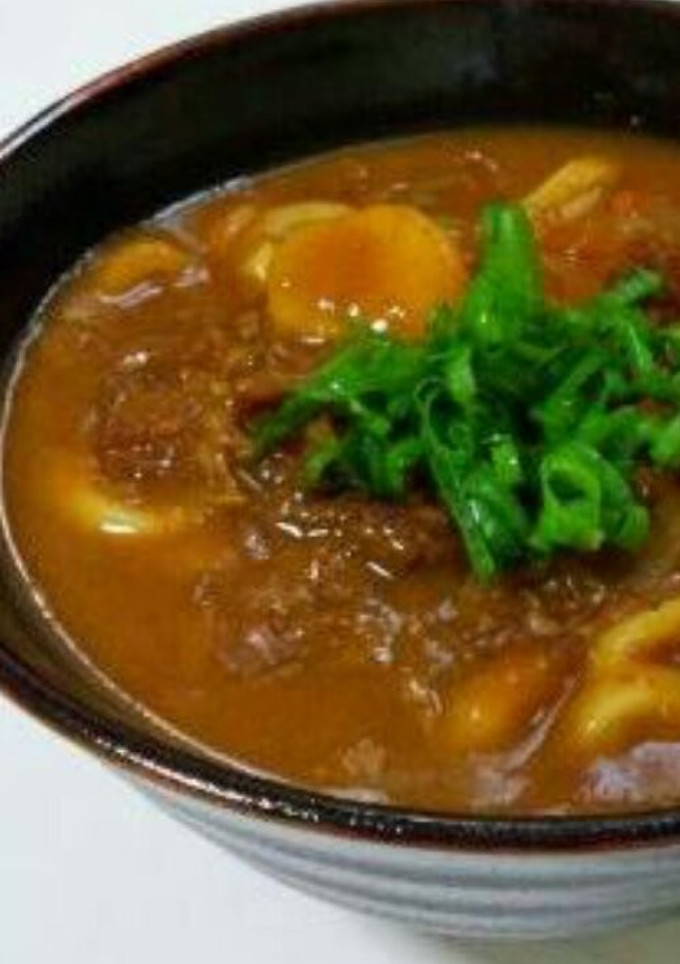 昨日の残りで☆簡単絶品カレーうどん-レシピのメイン写真