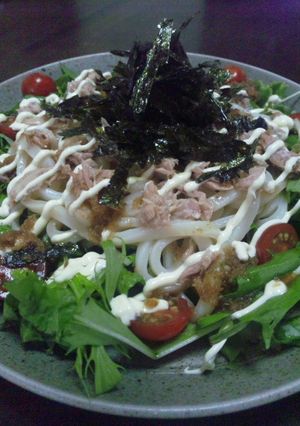 ☆暑い夏に♪野菜モリモリ〜サラダうどん☆-レシピのメイン写真
