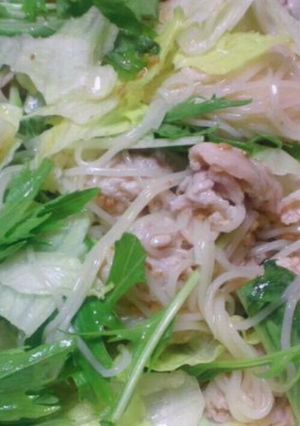 ウマ☆簡単さっぱり素麺サラダ　ランチに-レシピのメイン写真