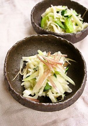 切干大根と茗荷と新生姜の和え物-レシピのメイン写真