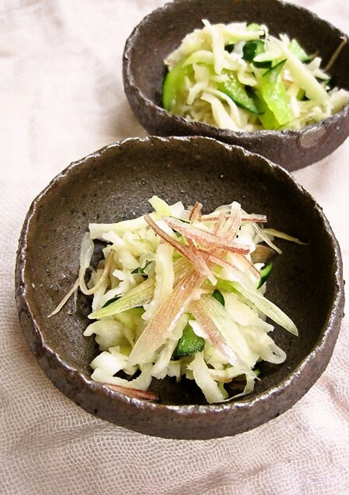 切干大根と茗荷と新生姜の和え物-レシピのメイン写真