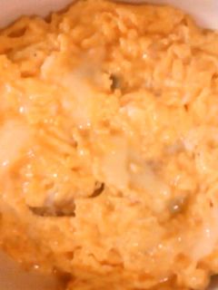 チーズ入りオムカレー-レシピのメイン写真