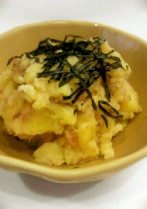 簡単！和風～な☆梅ポテトサラダ　-レシピのメイン写真