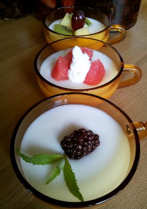 甘酒のなめらかヘルシー✿ミルクプリン✿-レシピのメイン写真
