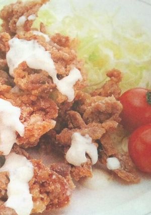 豚肉のﾀﾞﾌﾞﾙにんにく揚げ*-レシピのメイン写真