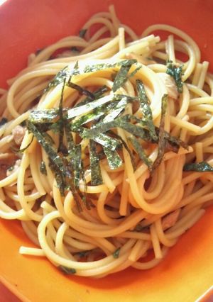 ｼｿにんにく醤油の和風ﾊﾟｽﾀ*-レシピのメイン写真