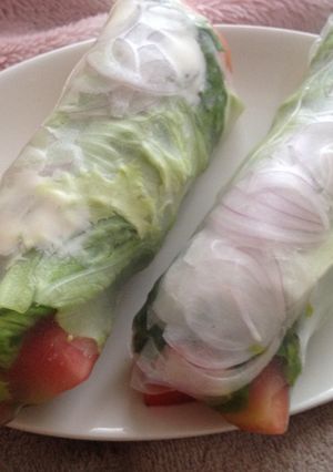 ベジタブル生春巻き-レシピのメイン写真