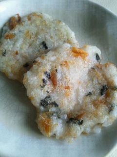 【離乳食・後期】鮭と海苔ご飯おやき-レシピのメイン写真