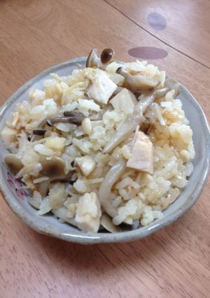 リメイク炊き込みご飯-レシピのメイン写真