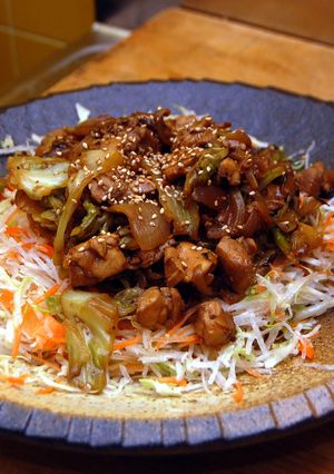 混味噌で簡単！鶏とキャベツの中華味噌炒め-レシピのメイン写真