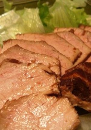 たこ糸なし焼き付けなしの時短チャーシュー-レシピのメイン写真