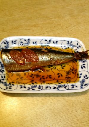 イワシの梅酒煮♪-レシピのメイン写真