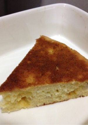 フライパンで焼くバナナケーキ-レシピのメイン写真