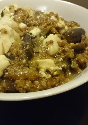 15分で麻婆茄子豆腐-レシピのメイン写真