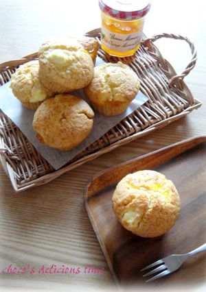 オレンジとクリームチーズのマフィン-レシピのメイン写真