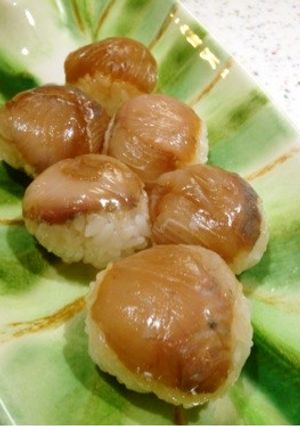 青ヶ島で食べた島寿司風☆手毬寿司-レシピのメイン写真