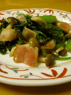 川流れ菜の炒め物-レシピのメイン写真