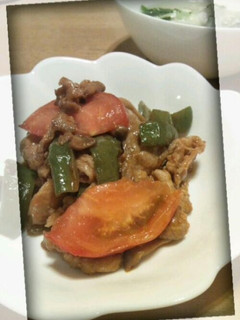 簡単☆豚肉とトマトのケチャップ炒め-レシピのメイン写真