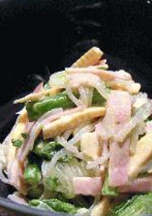 菜の花とたけのこのサラダ-レシピのメイン写真