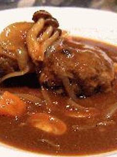 デミグラ煮込みハンバーグ-レシピのメイン写真