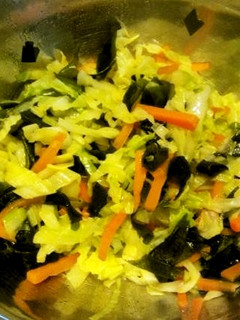 給食の♪わかめサラダ-レシピのメイン写真