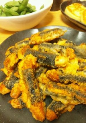 ジューシー♡ささみの海苔巻き揚げ-レシピのメイン写真